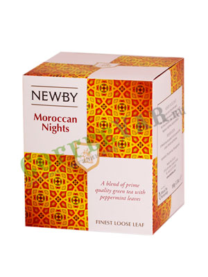 Чай листовой Newby Марокканская мята 100 гр