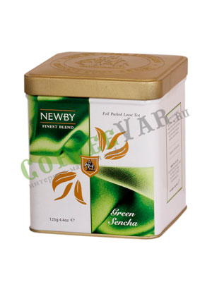Листовой чай Newby Зеленая сенча 125 гр