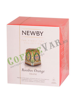 Чай Newby Ройбус и апельсин в пирамидках 15 шт