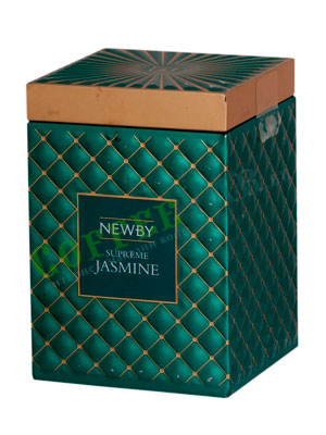 Чай листовой Newby Суприм жасмин гурмэ с ароматом жасмина 100 гр