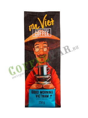 Кофе Mr Viet молотый доброе утро 250 гр