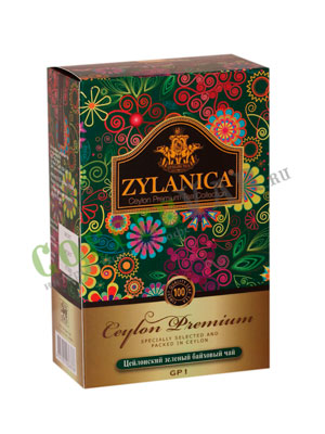 Чай Zylanica Ceylon Premium Green Tea GP1 зеленый 100 гр