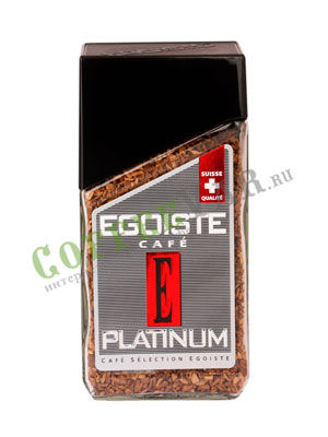 Кофе Egoiste растворимый Platinum (ст.б.)