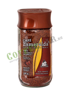 Кофе Cafe Esmeralda растворимый Баварский Шоколад 100 г