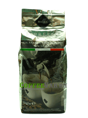 Кофе Rioba в зернах Espresso (Silver) 1кг