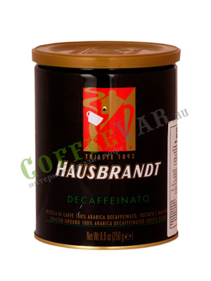 Кофе Hausbrandt молотый Decaffeinato 250 гр