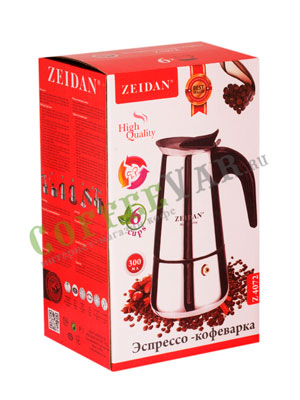 Гейзерная кофеварка Zeidan (Z 4072) 6 порции