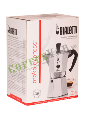 Гейзерная кофеварка Bialetti Moka Express 6 порций 240 мл