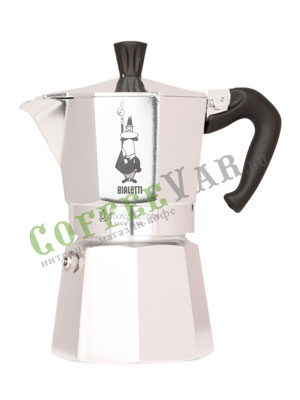 Гейзерная кофеварка Bialetti Moka Express 4 порции 160 мл