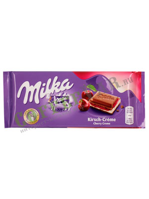 Шоколад Milka Cherry Cream 100 гр