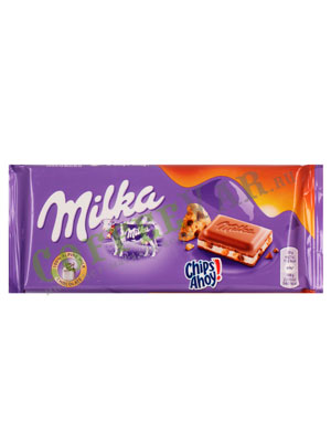 Шоколад Milka Chips ahoy 100 гр