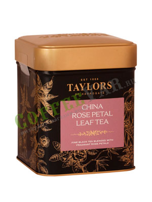 Чай Taylors of Harrogate China Rose Petal / Лепесток розы 125 гр