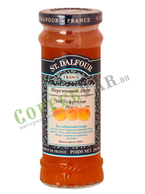 Джем St.Dalfour Персик 284 гр