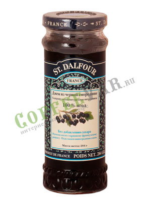 Джем St.Dalfour Черная смородина 284 гр