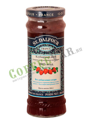 Джем St.Dalfour Клубника 284 гр