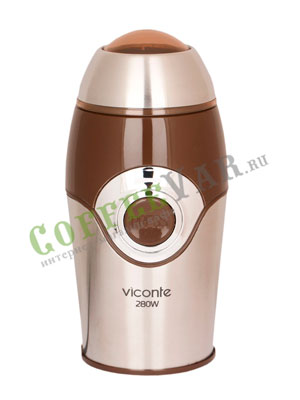 Кофемолка Viconte VC-3108 (коричневая)