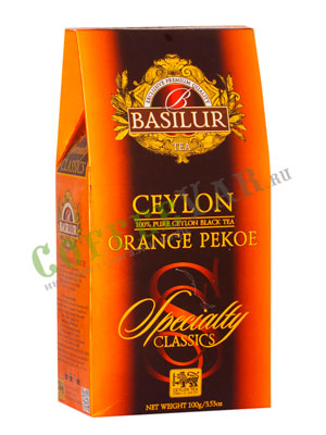 Чай Basilur Избранная классика Orange Pekoe 100 гр