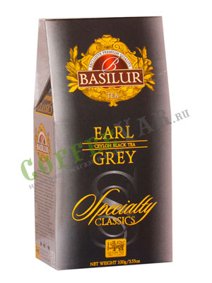 Чай Basilur Избранная классика Earl Grey 100 гр