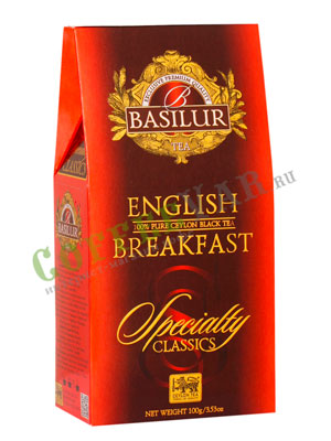 Чай Basilur Избранная классика Английский завтрак 100 гр