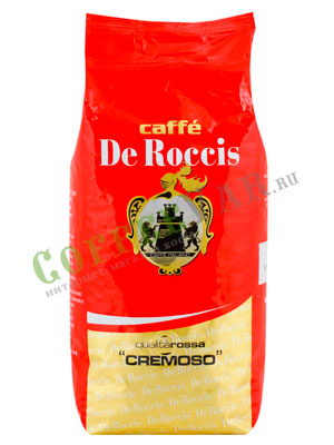 Кофе De Roccis в зернах Rossa 1 кг