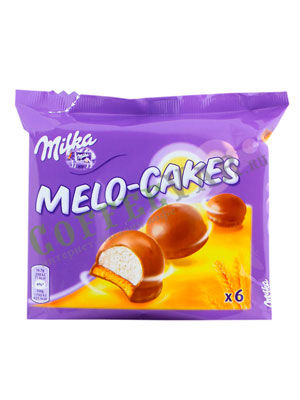 Бисквитное печенье Milka Melo Cakes 100 гр
