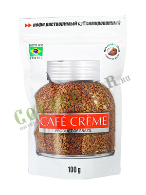 Кофе Cafe Creme растворимый 100 гр пакет