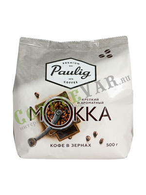 Кофе Paulig в зёрнах Mokka 500гр