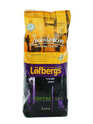 Кофе Lofberg Lila молотый Jubilee 250 гр