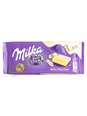 Шоколад Milka белый шоколад 100 гр