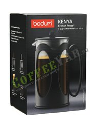 Френч-пресс Bodum Kenya черный 1л (10685-01)