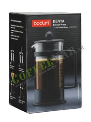 Френч-пресс Bodum Kenya черный 350 мл (1783-01LID)