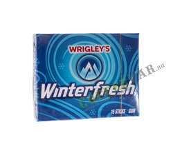 Жевательная резинка Wrigleys Winterfresh Зимняя свежесть