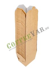 Бумажный контейнер Fold Box, Краф 600 мл 130*110*65 (50шт)