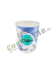 Стакан бумажный Паперскоп Coffee Pastel Thermo 250 мл D80 (20 шт)