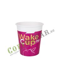 Стакан Формация однослойный, Wake Me Cup 250 мл (75 шт)