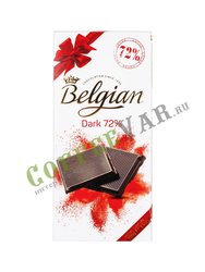 Шоколад Belgian горький  72% 100 г (Dark)