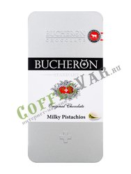 Шоколад Bucheron молочный с фисташками 100 гр