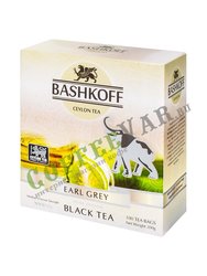 Чай Bashkoff Earl Grey черный с бергамотом в пакетах 100 шт