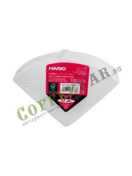 Hario Фильтры бумажные для воронок на 4 порции (VCF-02-100H)