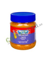 American Fresh Crunchy Паста арахисовая с дробленым орехом 340 г