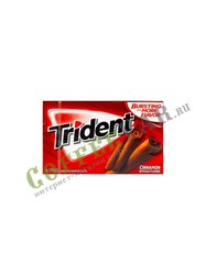 Жевательная резинка Trident Cinnamon Корица