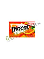 Жевательная резинка Trident Tropical Twist Тропический твист