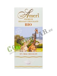 Ameri BIO Молочный шоколад 40% плитка 100 г