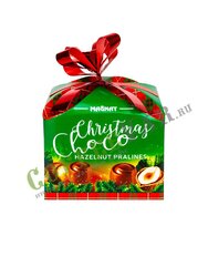 Шоколадные конфеты Magnat X-mas Holly Choco Nut с ореховой начинкой 40 г