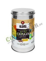 Кофе в зернах Sati Metal Box Congo 225 г  ж.б.