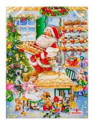 Windel Advent Рождественский календарь Молочный шоколад 75 г
