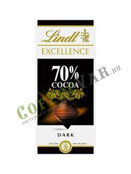 Шоколад в плитках Lindt Excellence Горький 70% какао 100 г