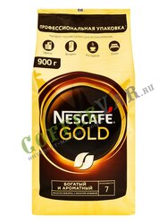 Кофе Nescafe Gold растворимый 900 г