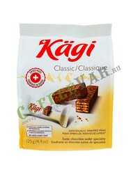Вафли Kagi Classic в молочном шоколаде125 г