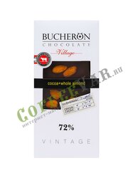 Bucheron Village Горький шоколад 72% с миндалем 100 г